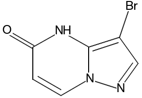 3-BROMOPYRAZOLO[1,5-A]PYRIMIDIN-5(4H)-ONE structure, CAS 1198569-35-5