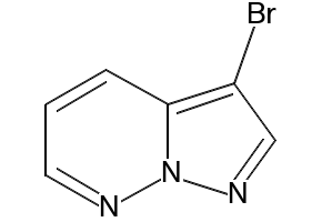3-BROMOPYRAZOLO[1,5-B]PYRIDAZINE structure, CAS 1137949-68-8