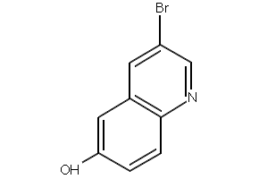 3-BROMOQUINOLIN-6-OL structure, CAS 13669-57-3