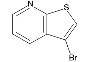 3-BROMOTHIENO[2,3-B]PYRIDINE structure, CAS 28988-21-8