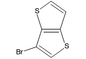 3-BROMOTHIENO[3,2-B]THIOPHENE structure, CAS 25121-83-9