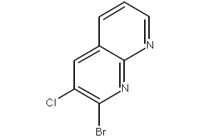 3-CHLORO-1,8-NAPHTHYRIDINE structure, CAS 35170-93-5