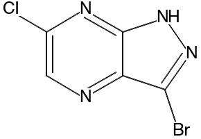 3-CHLORO-1H-PYRAZOLO[3,4-B]PYRAZINE structure, CAS 1260773-79-2