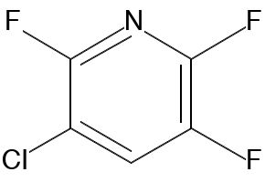 3-CHLORO-2,5,6-TRIFLUOROPYRIDINE structure, CAS 2879-42-7