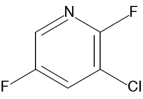 3-CHLORO-2,5-DIFLUOROPYRIDINE structure, CAS 851179-00-5