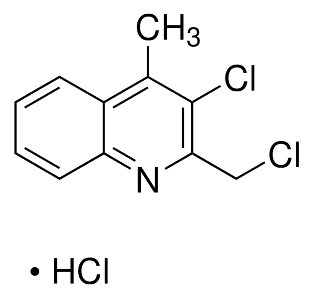 3-CHLORO-2-(CHLOROMETHYL)-4-METHYLQUINOLINE HYDROCHLORIDE structure, CAS 37781-33-2