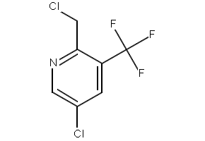 3-CHLORO-2-(CHLOROMETHYL)-5-(TRIFLUOROMETHYL)PYRIDINE structure, CAS 175277-52-8