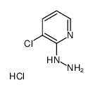 3-CHLORO-2-HYDRAZINYLPYRIDINE HYDROCHLORIDE structure, CAS 1034303-16-6