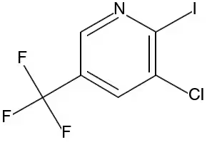 3-CHLORO-2-IODO-5-(TRIFLUOROMETHYL)PYRIDINE structure, CAS 134161-12-9
