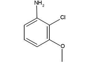 3-CHLORO-2-METHOXYANILINE structure, CAS 51114-68-2