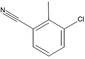 3-CHLORO-2-METHYLBENZONITRILE structure, CAS 54454-12-5