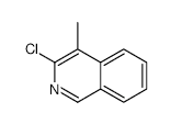 3-CHLORO-4-METHYLISOQUINOLINE structure, CAS 854372-31-9
