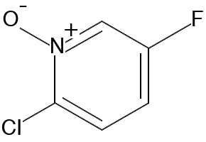3-CHLORO-5-FLUOROPYRIDINE 1-OXIDE structure, CAS 1221793-68-5
