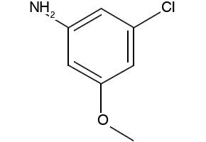 3-CHLORO-5-METHOXYANILINE structure, CAS 10272-06-7