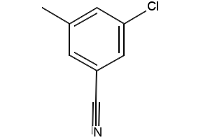 3-CHLORO-5-METHYLBENZONITRILE structure, CAS 189161-09-9