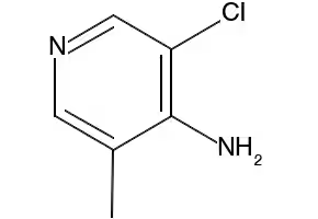 3-CHLORO-5-METHYLPYRIDIN-4-AMINE structure, CAS 97944-42-8