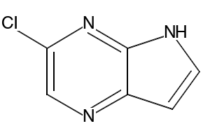 3-CHLORO-5H-PYRROLO[2,3-B]PYRAZINE structure, CAS 1111638-10-8