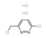 3-CHLORO-6-(CHLOROMETHYL)PYRIDAZINE structure, CAS 120276-59-7