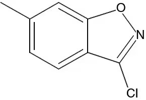3-CHLORO-6-METHYLBENZO[D]ISOXAZOLE structure, CAS 16302-64-0
