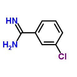 3-CHLOROBENZIMIDAMIDE structure, CAS 25412-62-8