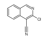 3-CHLOROISOQUINOLINE-4-CARBONITRILE structure, CAS 1256463-73-6