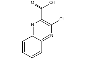 3-CHLOROQUINOXALINE-2-CARBOXYLIC ACID structure, CAS 20254-76-6