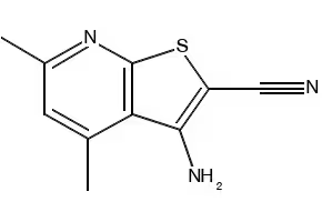 3-CHLOROTHIENO[2,3-B]PYRIDINE-2-CARBONITRILE structure, CAS 72832-31-6