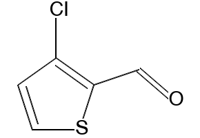 3-CHLOROTHIOPHENE-2-CARBALDEHYDE structure, CAS 67482-48-8