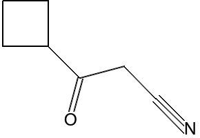 3-CYCLOBUTYL-3-OXOPROPANENITRILE structure, CAS 118431-89-3