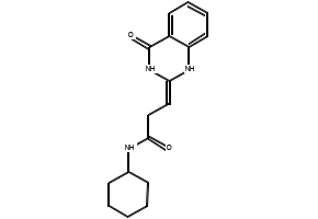 3-CYCLOHEXYL-N-(4-ISONICOTINOYLPHENYL)PROPANAMIDE structure, CAS 676613-26-6