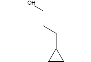 3-CYCLOPROPYLPROPANAL structure, CAS 5618-02-0