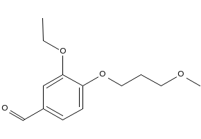 3-ETHOXY-4-(3-METHOXYPROPOXY)BENZALDEHYDE structure, CAS 946779-35-7