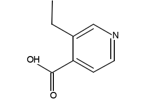 3-ETHYLISONICOTINIC ACID structure, CAS 4080-54-0