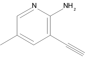 3-ETHYNYL-5-METHYLPYRIDIN-2-AMINE structure, CAS 863479-77-0