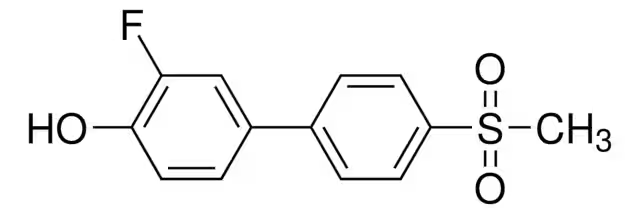 3-FLUORO-4'-(METHYLSULFONYL)-[1,1'-BIPHENYL]-4-OL structure, CAS 1032825-01-6