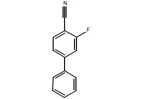 3-FLUORO-4'-FORMYLBIPHENYL-4-CARBONITRILE structure, CAS 851340-77-7