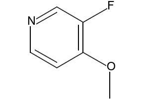 3-FLUORO-4-METHOXY-PYRIDINE structure, CAS 1060805-03-9