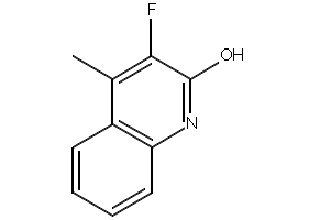 3-FLUORO-4-METHYLQUINOLIN-2(1H)-ONE structure, CAS 198831-76-4