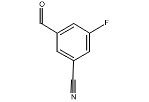 3-FLUORO-5-FORMYLBENZONITRILE structure, CAS 1003708-42-6
