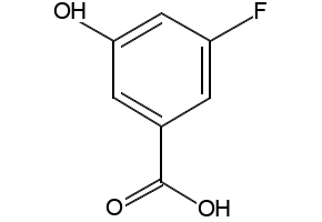 3-FLUORO-5-HYDROXYBENZOIC ACID structure, CAS 860296-12-4