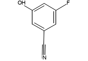 3-FLUORO-5-HYDROXYBENZONITRILE structure, CAS 473923-95-4