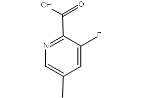 3-FLUORO-5-METHYLPICOLINIC ACID structure, CAS 1256807-03-0
