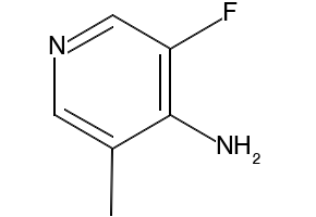 3-FLUORO-5-METHYLPYRIDIN-4-AMINE structure, CAS 13958-85-5