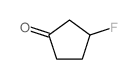 3-FLUOROCYCLOPENTANONE structure, CAS 1215071-10-5