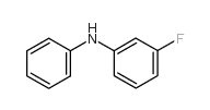 3-FLUORODIPHENYLAMINE structure, CAS 500-41-4