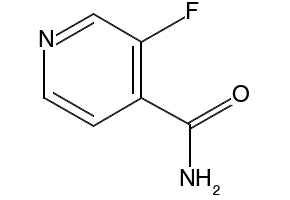 3-FLUOROISONICOTINAMIDE structure, CAS 152126-30-2