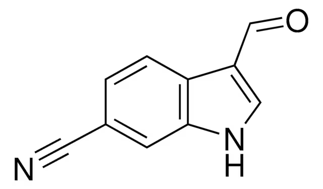 3-FORMYL-1H-INDOLE-6-CARBONITRILE structure, CAS 83783-33-9