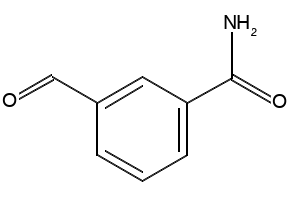 3-FORMYLBENZAMIDE structure, CAS 126534-87-0