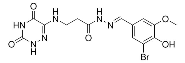 3-HYDRAZINYL-5-(3-METHOXYPHENYL)-1,2,4-TRIAZINE structure, CAS 915922-25-7