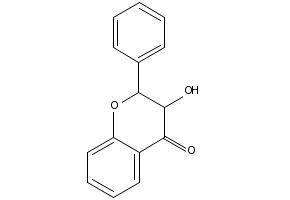 3-HYDROXY-2-PHENYLCHROMAN-4-ONE structure, CAS 1621-55-2